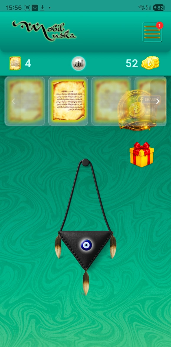 Mobil Muska slot ekranı